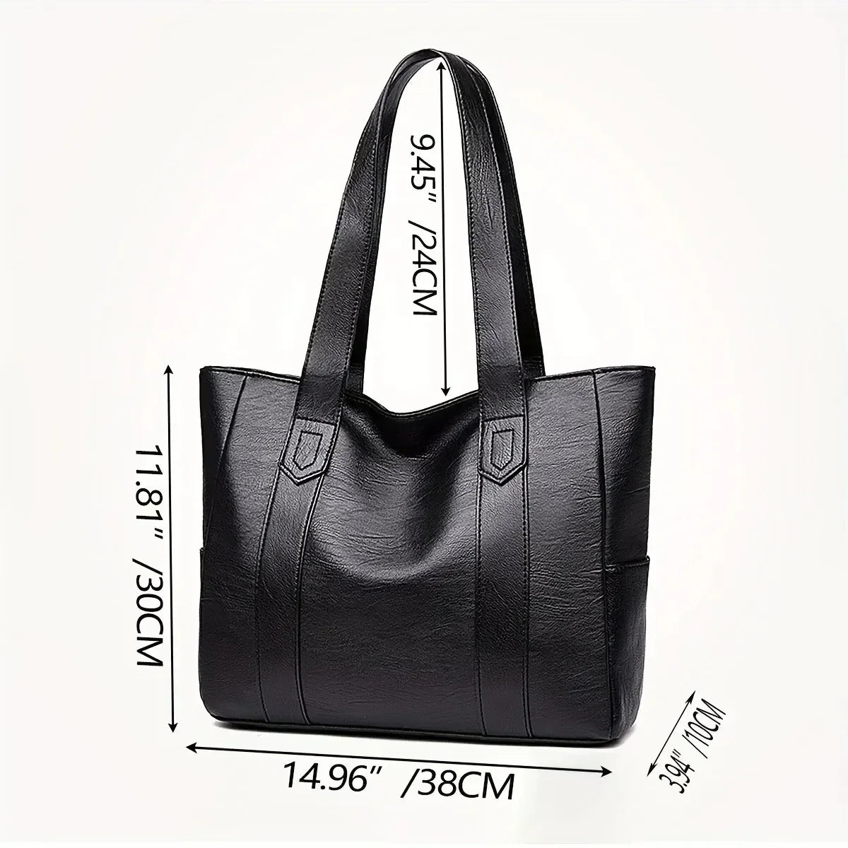 Sac Vintage en cuir pour femmes, grande capacité, Grain de marbre, sac à bandoulière pour femmes, sac à main de banlieue quotidien, Shopping