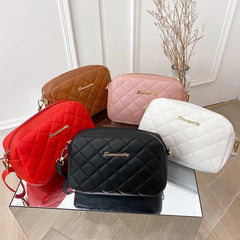 Nouveauté mode femmes petit sac à bandoulière en cuir PU sac de messager sac à main à glissière sac à main sac de voyage d'été pour femme