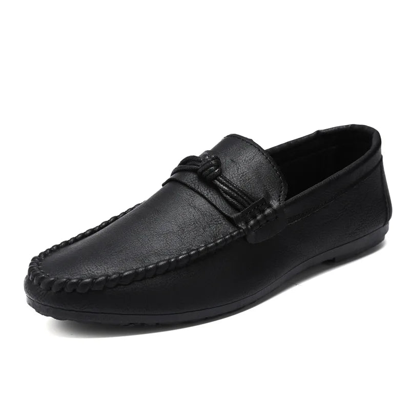 Hommes Mocassins Slip On Classique Hommes Mocassins Mode Cuir Casual Chaussures Pour Hommes Appartements Chaussures Plus La Taille 39-44