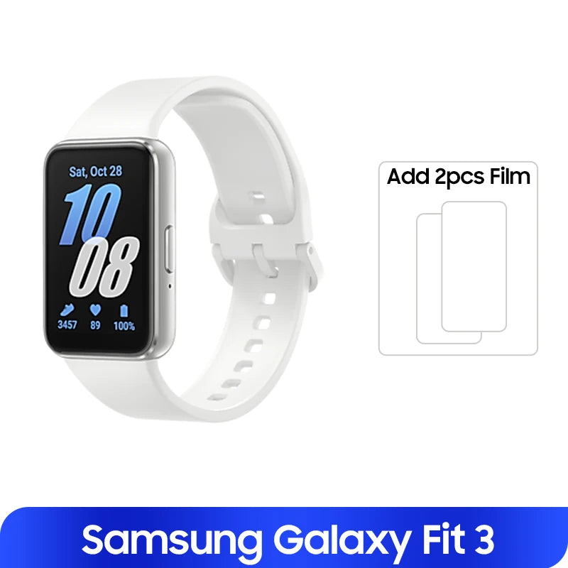 Samsung Galaxy Fit 3 SmartBand 1.6'' Super AMOLED Display Heart Rate Blood Oxygen Sensor 13 Days Battery Life IP68 Waterproof