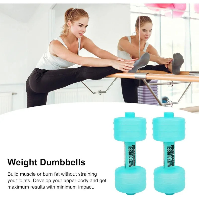Haltères ajustables à eau pour perte de poids, 1kg, accessoires de gymnastique, équipement de fitness à domicile