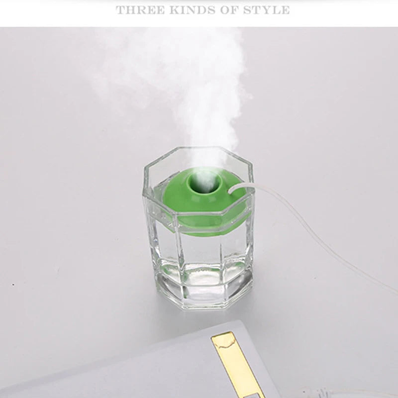 Mini humidificateur portatif d'ions négatifs UFO USB humidificateur d'air purificateur diffuseur d'arôme vapeur pour purificateur domestique diffuseur vapeur