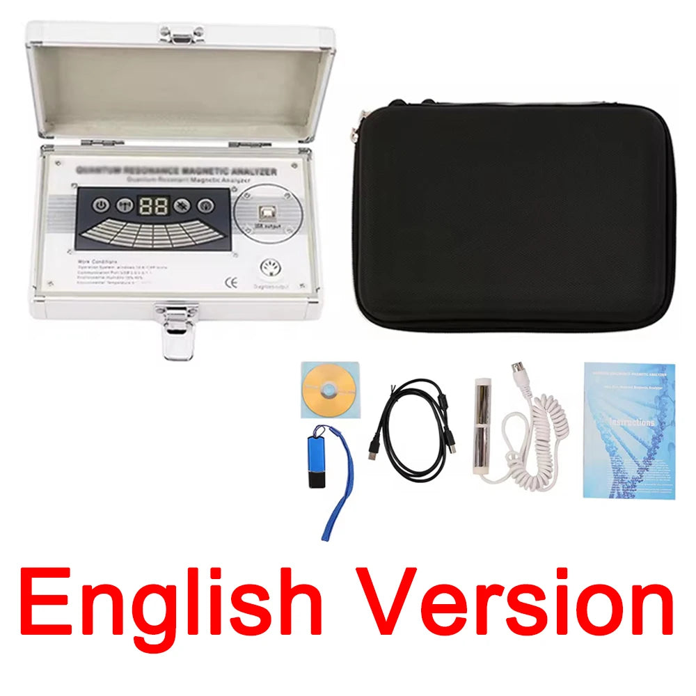 Analyseur de quactus corporel à résonance magnétique, ensemble de 54 rapports de vérification, machine portable pour la santé, nouveau, 2024