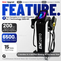 EMSzero Pro Ultra thérapie HiEMT 6500W Machine professionnelle de Stimulation musculaire haute puissance pour le corps amincissant et la perte de poids