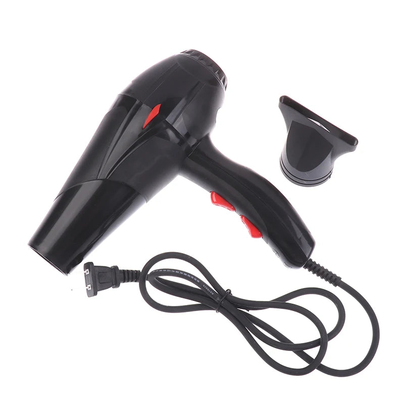 Sèche-cheveux électrique haute puissance, lumière bleue, vent froid et chaud, réglable, Style Salon, usage domestique