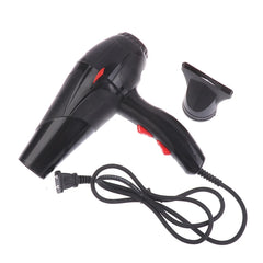 Sèche-cheveux électrique haute puissance, lumière bleue, vent froid et chaud, réglable, Style Salon, usage domestique