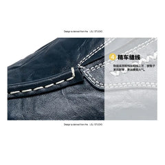 Cuir hommes chaussures décontractées mocassins plats hommes mocassins fête conduite mocassins chaussures mâle en cuir véritable bureau d'affaires hommes chaussure
