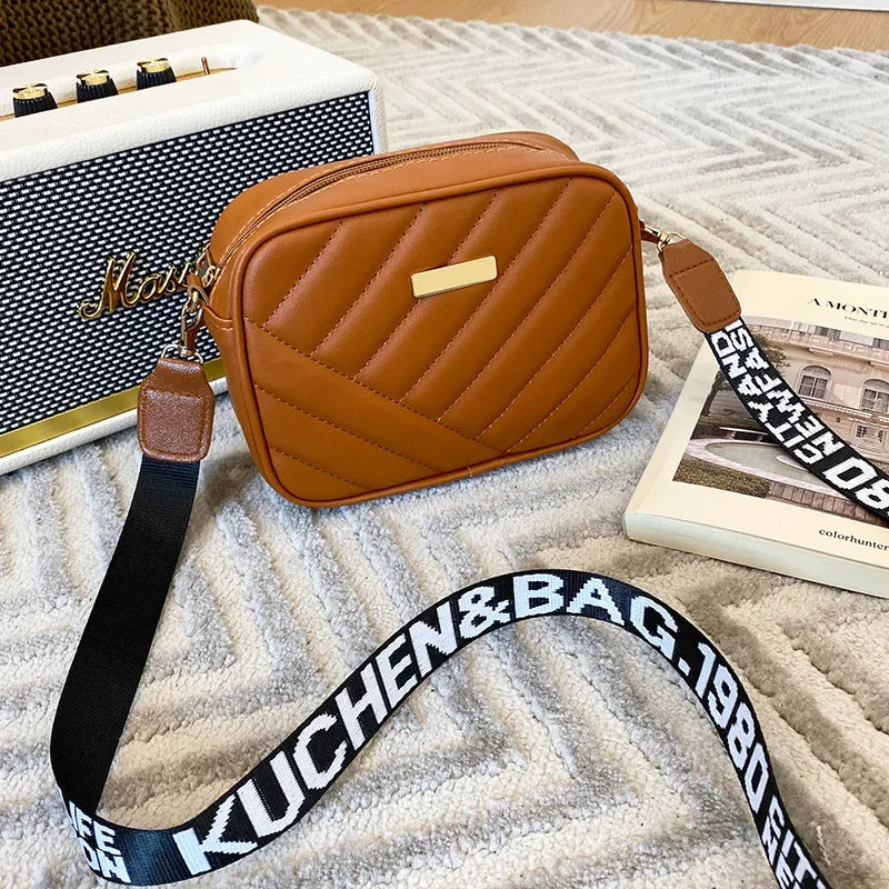 Petit sac à bandoulière en cuir PU pour femmes, sacoches à fermeture éclair, sacs à main de luxe de styliste, sac de voyage d'été pour femmes