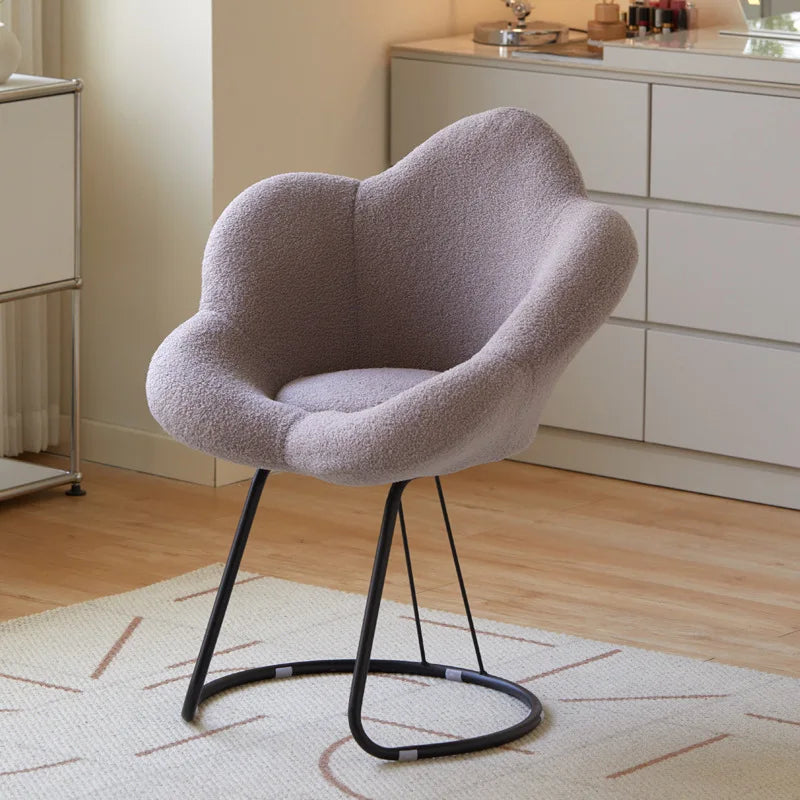X & D-Tabouret de maquillage haut de gamme pour usage domestique, chaise de dossier de chambre à coucher pour femme, tabouret en spanol simple, luxe abordable, nouveau, chaud