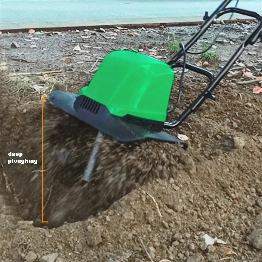 Mini motoculteur électrique, Machine d'arrosage, cultivateur, scarificateur, jardin, ménage, arrosage du sol, creuser, équipement desserrage, TLEG-01A