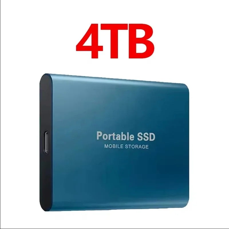 Portable SSD 1TB Original Hard Disk External 2TB Hard Drive Usb3.1 Type-c High-speed Solid State Drive for Laptop/PC/MAC/Phone