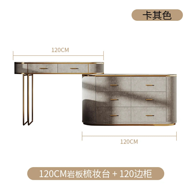 Fille jardin vanité Table chambre miroir moderne salle De bain coiffeuse bijoux organisateur Mesa De Maquillaje meubles à la mode