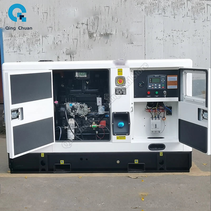 Groupe électrogène diesel muet, générateur commercial, 30KW