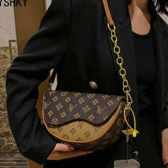 Nouveau sac à bandoulière pour femmes pour 2025 sac à main de luxe design femmes sacs à main en cuir imprimé monogramme sac unique