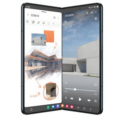 Samsung Galaxy Z Fold4 Fold 4 5G F936B Version mondiale 7.6 "AMOLED 12GB RAM 256/512GB ROM Snapdragon NFC 99% nouveau téléphone portable