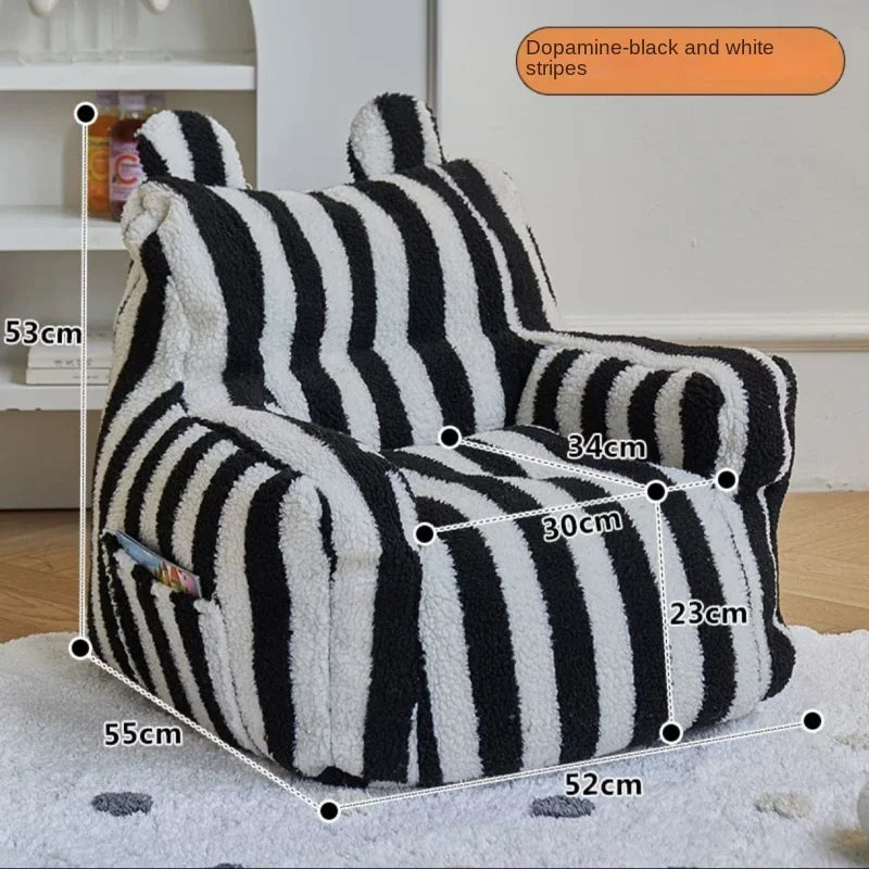 Canapé simple chaise siège de dessin animé bébé canapé enfants canapé mignon paresseux pouf écologique épaissi Portable canapé chaise
