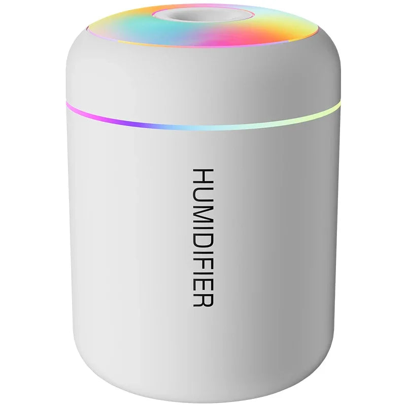 Mini humidificateur d'air électrique USB, diffuseur d'arômes, supporter ficateur d'huiles essentielles, brumisateur d'aromathérapie, lumières pour voiture, maison, chambre, 180ml