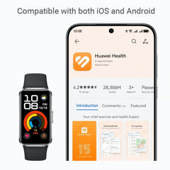 Montre connectée Huawei Band 10, originale, Compatible avec IOS et Android, suivi du sommeil, moniteur de santé, autonomie de 14 jours, nouvelle collection 2025