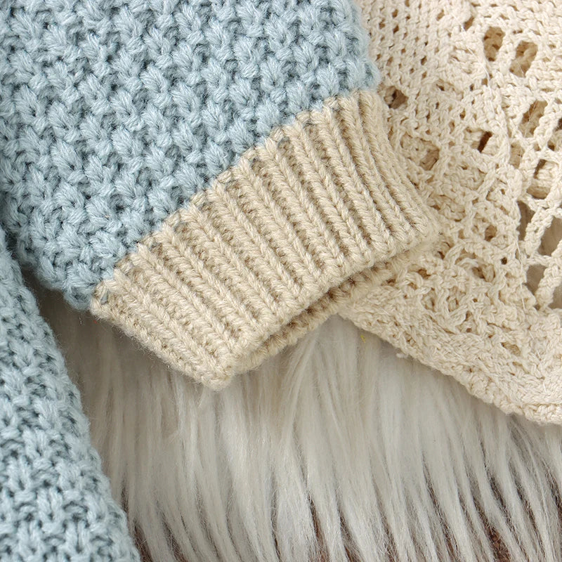 Barboteuse en tricot pour bébé, combinaison pour nouveau-né garçon et fille, manches longues, enveloppe des pieds, vêtements pour nourrissons et enfants, chapeau, 2 pièces, mode 0-9M, salopette chaude