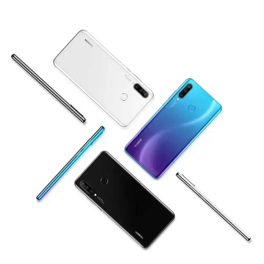 Huawei P30 Lite Smartphone Android mondial débloqué, 6,15 pouces, 128 Go de ROM, 24 MP + 32 MP, Google Play Store, téléphone portable, débloqué