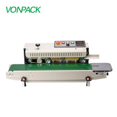 VONPACK FR-900 Machine de thermoscellage horizontale automatique de sacs en plastique Machine de scellage de bande continue pour les aliments de cuisine industrielle