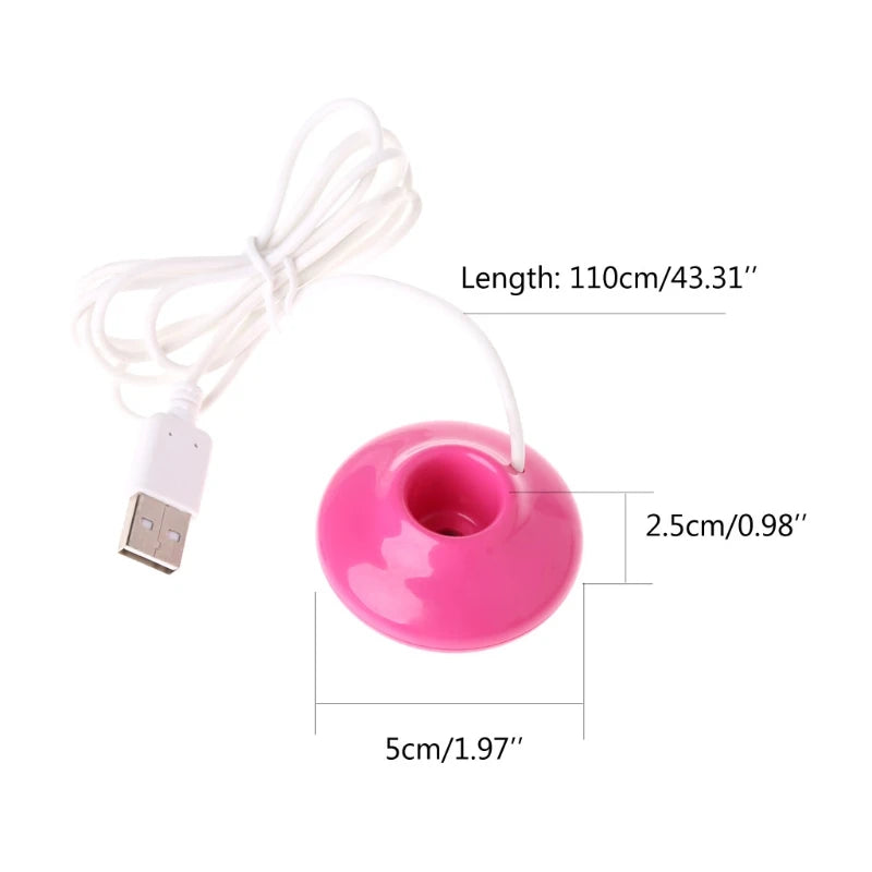 Mini humidificateur portatif d'ions négatifs UFO USB humidificateur d'air purificateur diffuseur d'arôme vapeur pour purificateur domestique diffuseur vapeur