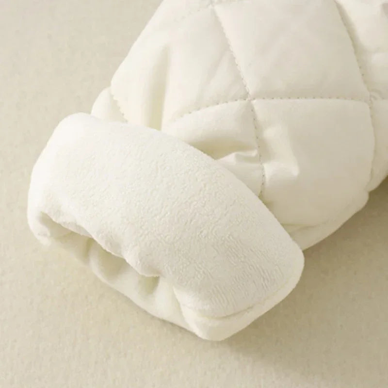 Vêtements d'hiver pour nouveau-né fille, combinaison épaisse pour bébé, barboteuse chaude pour bébé, veste en coton, salopette pour garçon, manteau pour tout-petits