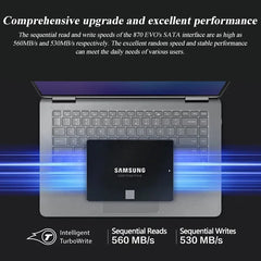 SAMSUNG SSD 870 EVO 1 to 2 to 250GB 500GB disque SSD interne disque dur HDD SATA3 2.5 pouces ordinateur portable ordinateur de bureau MLC disco duro