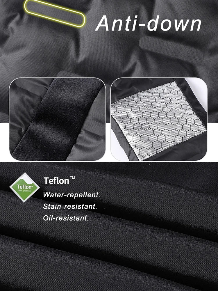 Hiver vers le bas pantalon hommes 90% duvet de canard blanc rembourré pantalons chauds en plein air imperméable coupe-vent décontracté droit thermique bouffant pantalon