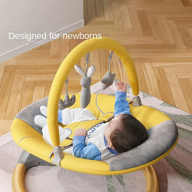 Chaise à bascule électrique pour bébé, berceau de sécurité, chaises à bascule pour nouveau-né, berceaux pour dormir de 0 à 2 ans