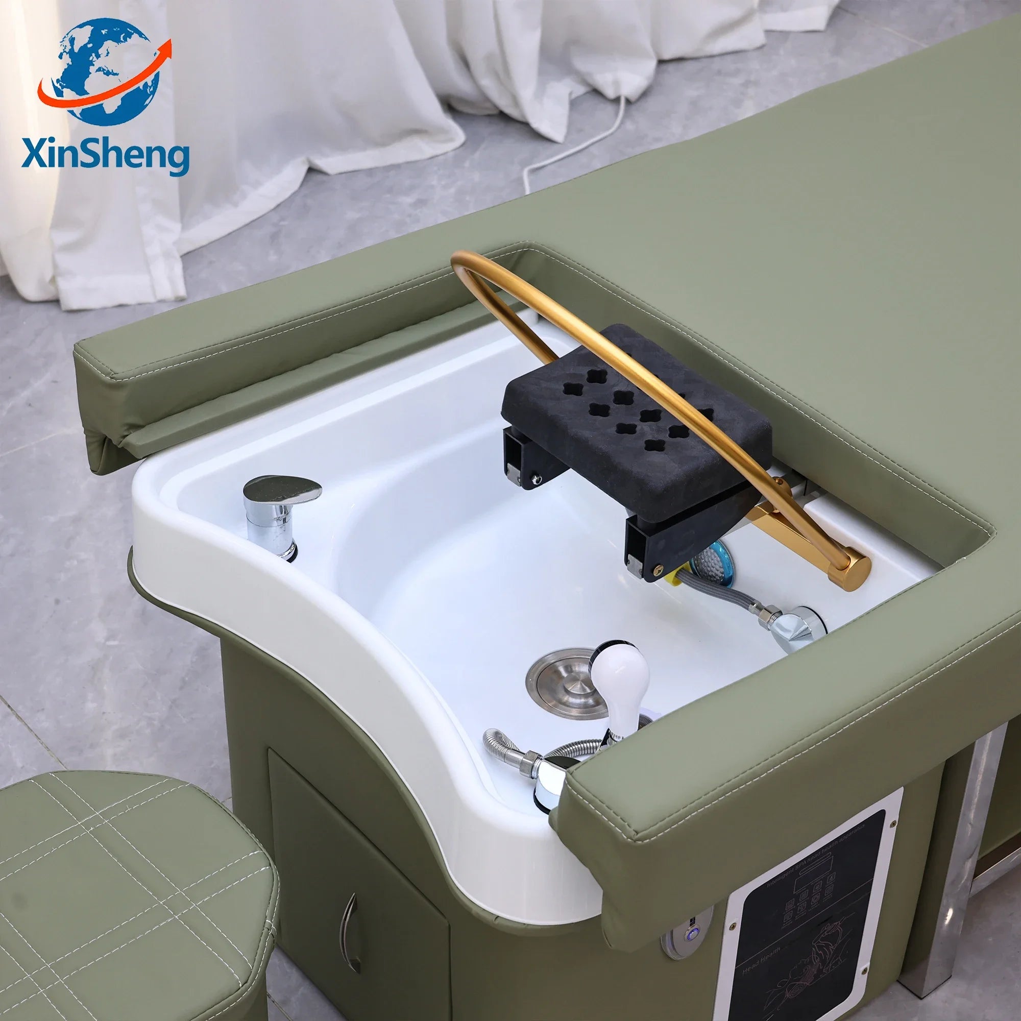 XinSheng lavage des cheveux et tête SPA Fumigation shampooing lit Salon de beauté Table de Massage lits de Massage Salon de coiffure meubles commerciaux