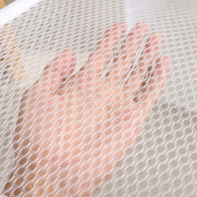Panier à linge pliable de dessin animé, 1 pièce, panier organisateur de grande capacité pour vêtements sales ménagers, sac en maille en Nylon pour le rangement des jouets