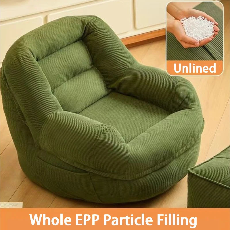 Canapé paresseux portable pour salon, canapés simples bon marché, chaise longue tatami adulte, canapé relaxant pour 1 personne, meubles de maison minuscules modernes