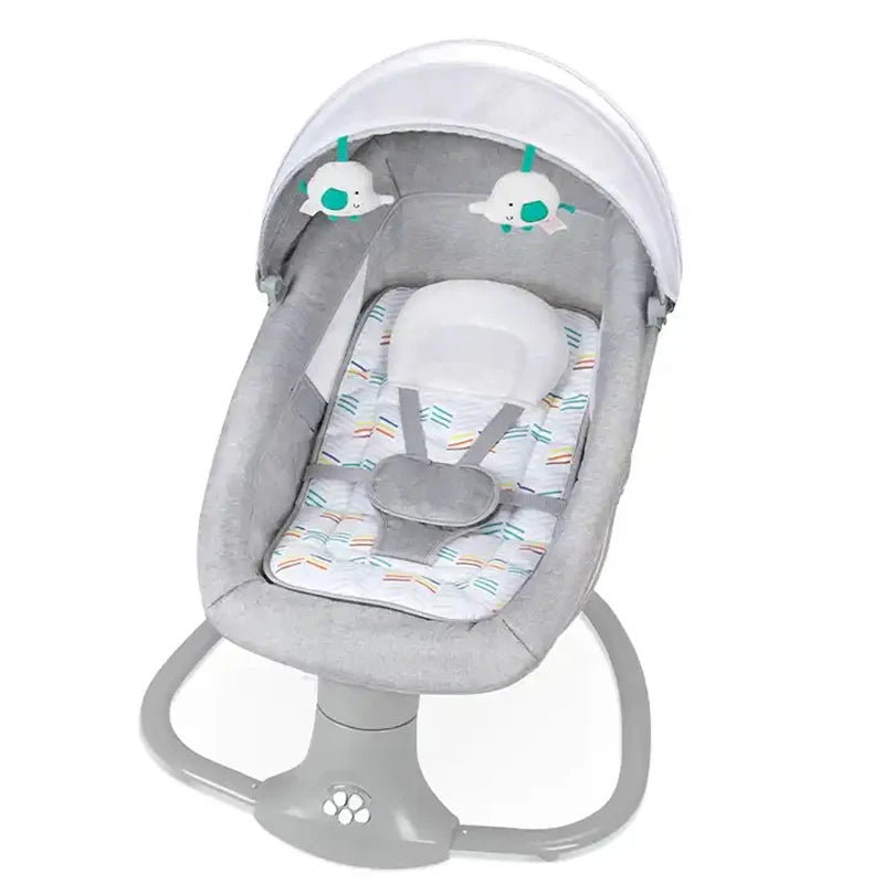 Fauteuil à bascule électrique multifonctionnel de luxe pour nouveau-né avec musique et télécommande bluetooth