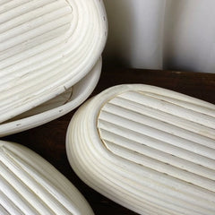 Mir de rangement de cuisine en rotin naturel, paniers de fermentation WUNICEF, pâte JxOrganisation avec couvercle de gril, accessoires de cuisson