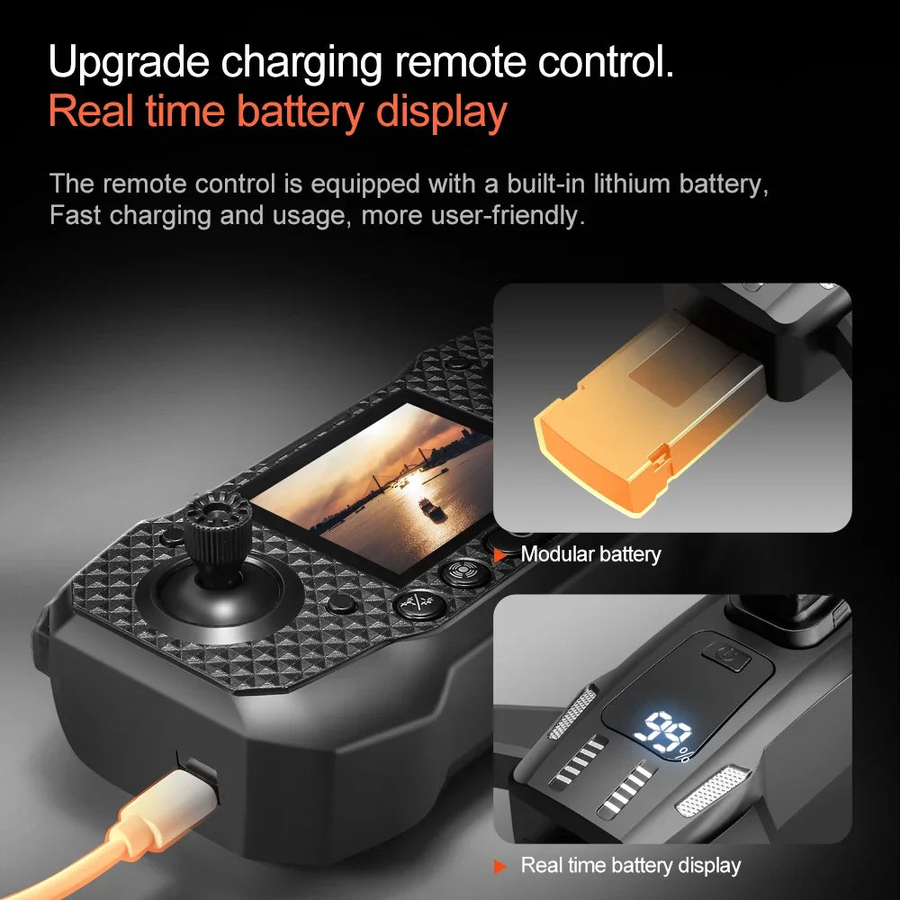 Xiaomi Mijia M6 Drone moteur sans brosse professionnel 8K HD photographie aérienne évitement d'obstacles UAV hélicoptère à quatre rotors jouets