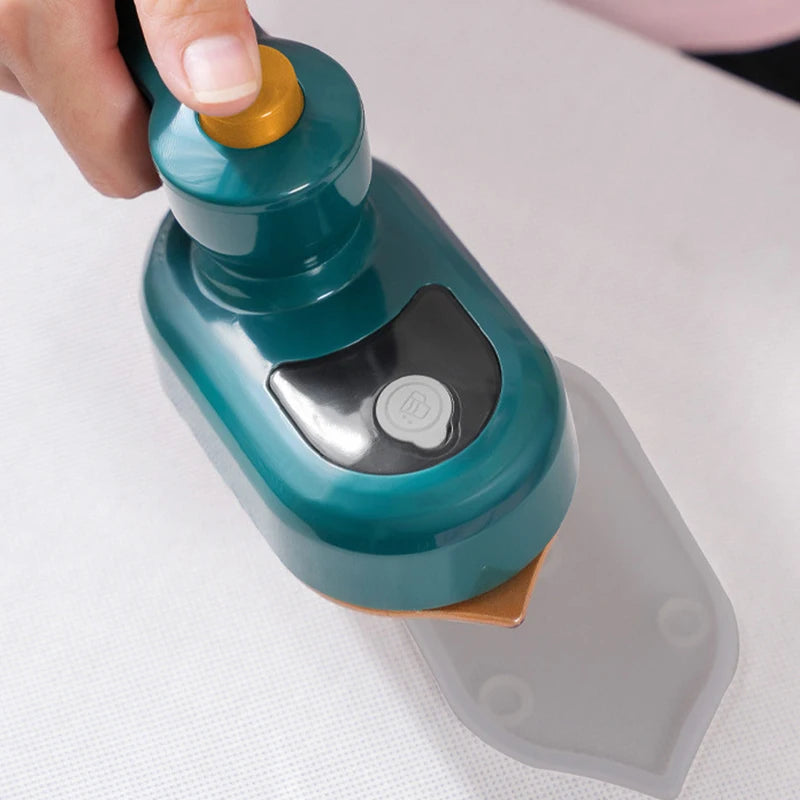 Mini Fer à Vapeur Pliable pour Déterminer les Vêtements, Outil Essentiel pour Voyage, Pulvérisation, Support de Presse et Repassage à Sec