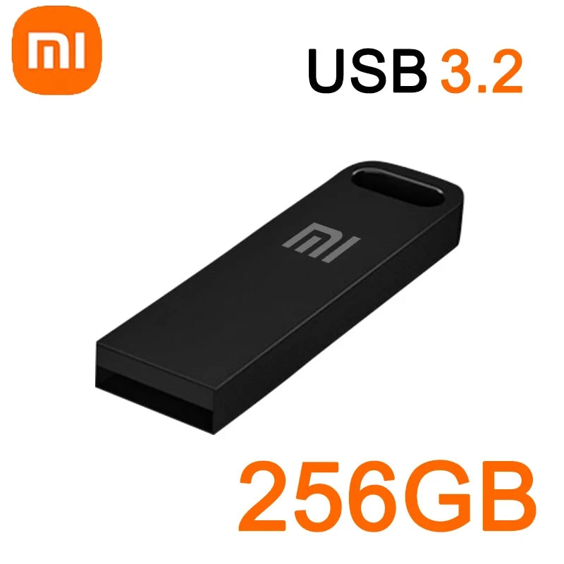 Xiaomi 2 to USB 3.2 clé USB haute vitesse métal U disque TypeC clé mémoire étanche SSD stockage PC téléphone transfert de données Portable