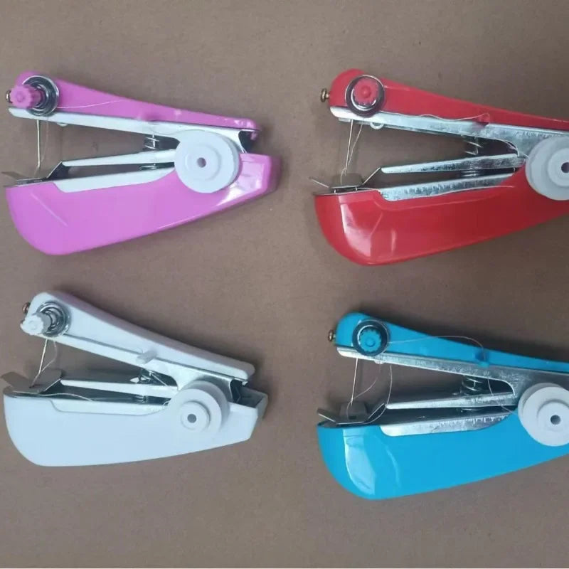 Mini Machine à coudre manuelle Portable de poche, tourisme de plein air, outils de filetage multifonctionnels faciles à la maison