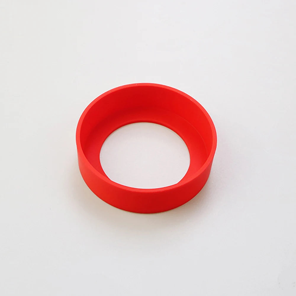 Couvercle inférieur de tasse en Silicone de 7cm, gaine de manchon de dessous de verre, anneau inférieur de tasse de 70MM, résistant à l'usure, couvercle inférieur incassable