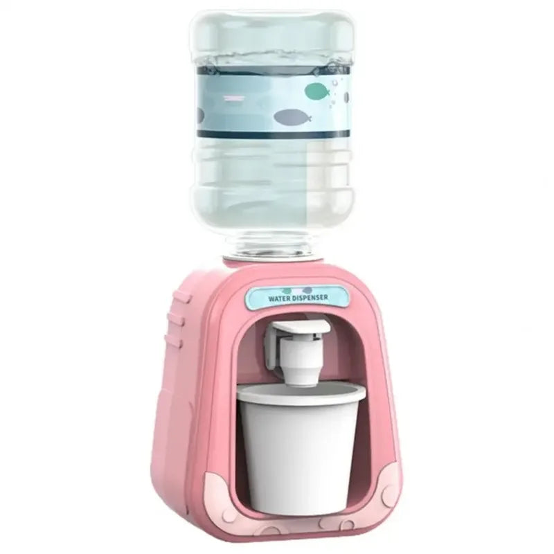 Mini maison de jeu, distributeur d'eau de dessin animé, rotatif et détachable, Machine à boissons pour enfants, jouets interactifs pour enfants, 1 pièce
