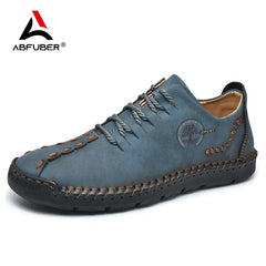 Mocassins en cuir faits à la main pour hommes, chaussures de conduite respirantes, mocassins décontractés, chaussures d'outillage, Zapatillas zones bre, offre spéciale