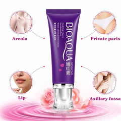 Crème blanchissante lèvres Gel blanchissant soin du corps pour lèvres mamelons lèvres féminin rose fille crème soins de la peau