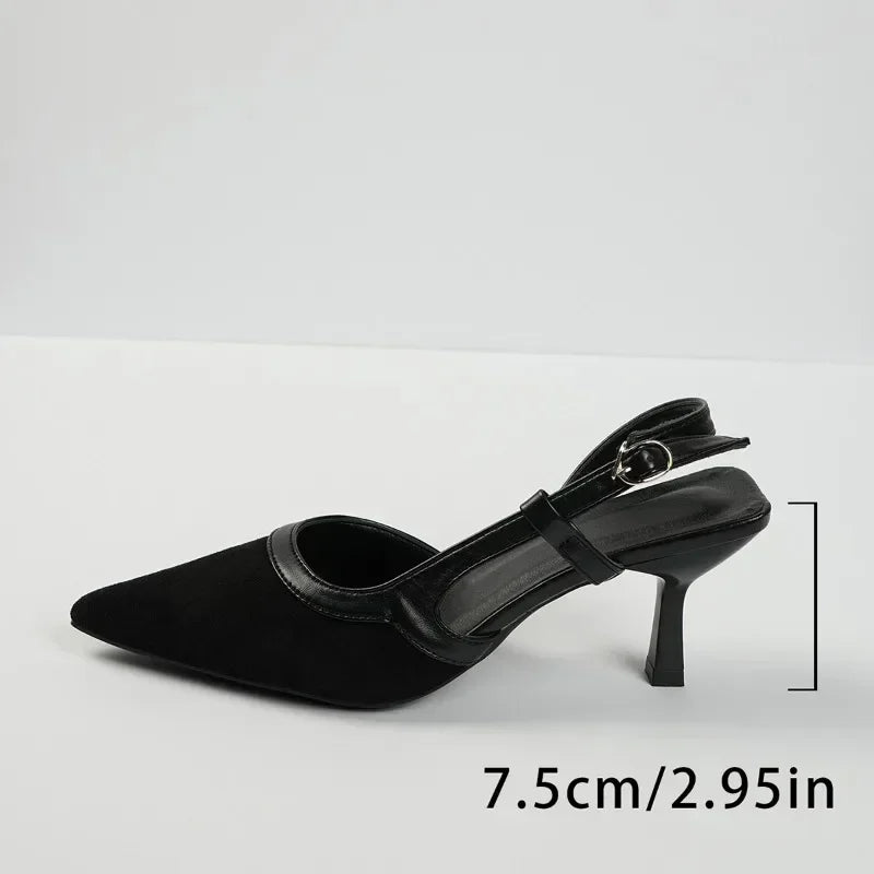 Sandales de luxe de haute qualité pour femmes, marque de mode décontractée, talons hauts, confortables et élégantes, chaussures d'été à talons hauts pour femmes