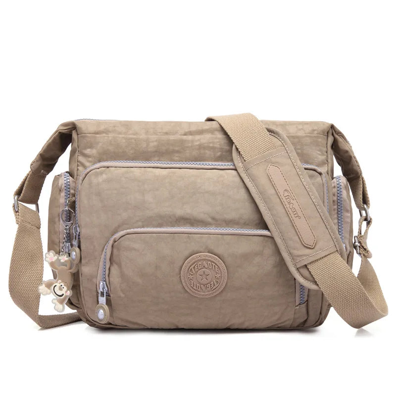 TEGAOTE sacs de messager femmes bandoulière sac à bandoulière dame Bolsa Feminina Mujer grand solide plage sac de voyage femme fermeture éclair 2024