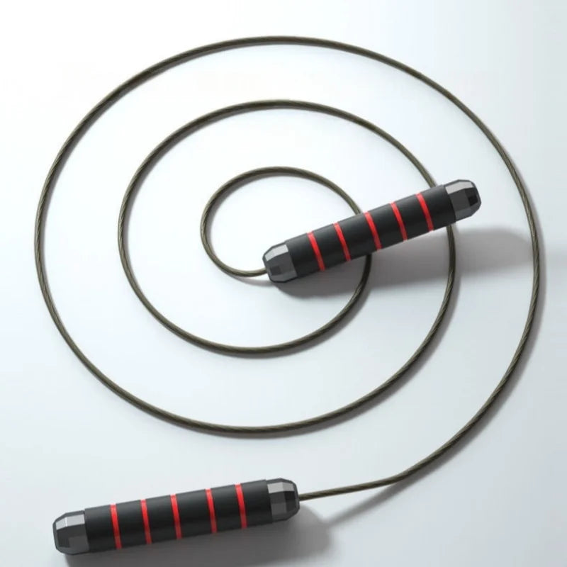 Corde à sauter à vitesse rapide, fil d'acier, corde à sauter réglable, Fitness, entraînement, équipement de Sport à domicile