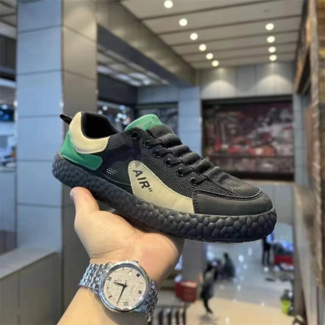 Men Shoes Summer Mesh Sneakers Casual Breathable Fashion Tennis Outdoor Skateboard Platform Sports Luxury Designer Tennis Shoes