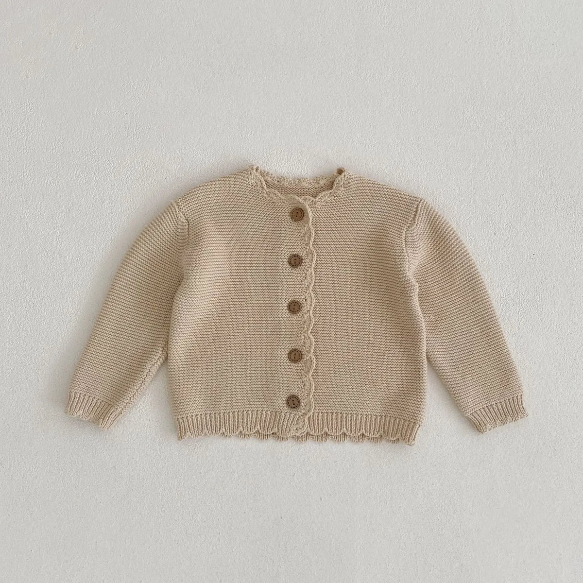 Pull à manches longues pour bébés, manteau pour garçons et filles, cardigan à col rond, veste pour tout-petits, vêtements solides et polyvalents, automne, nouveau, 2024