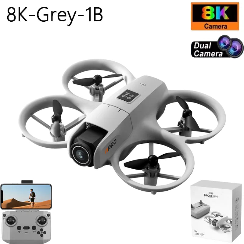 I1PRO Mini Drone professionnel 8K HD caméra Drone 5G WIFI FPV UAV avec écran télécommande évitement aérien quadrirotor jouet cadeau