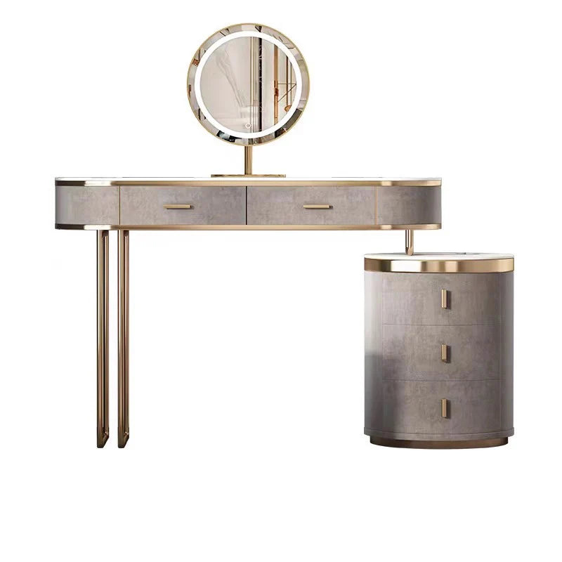 Fille jardin vanité Table chambre miroir moderne salle De bain coiffeuse bijoux organisateur Mesa De Maquillaje meubles à la mode